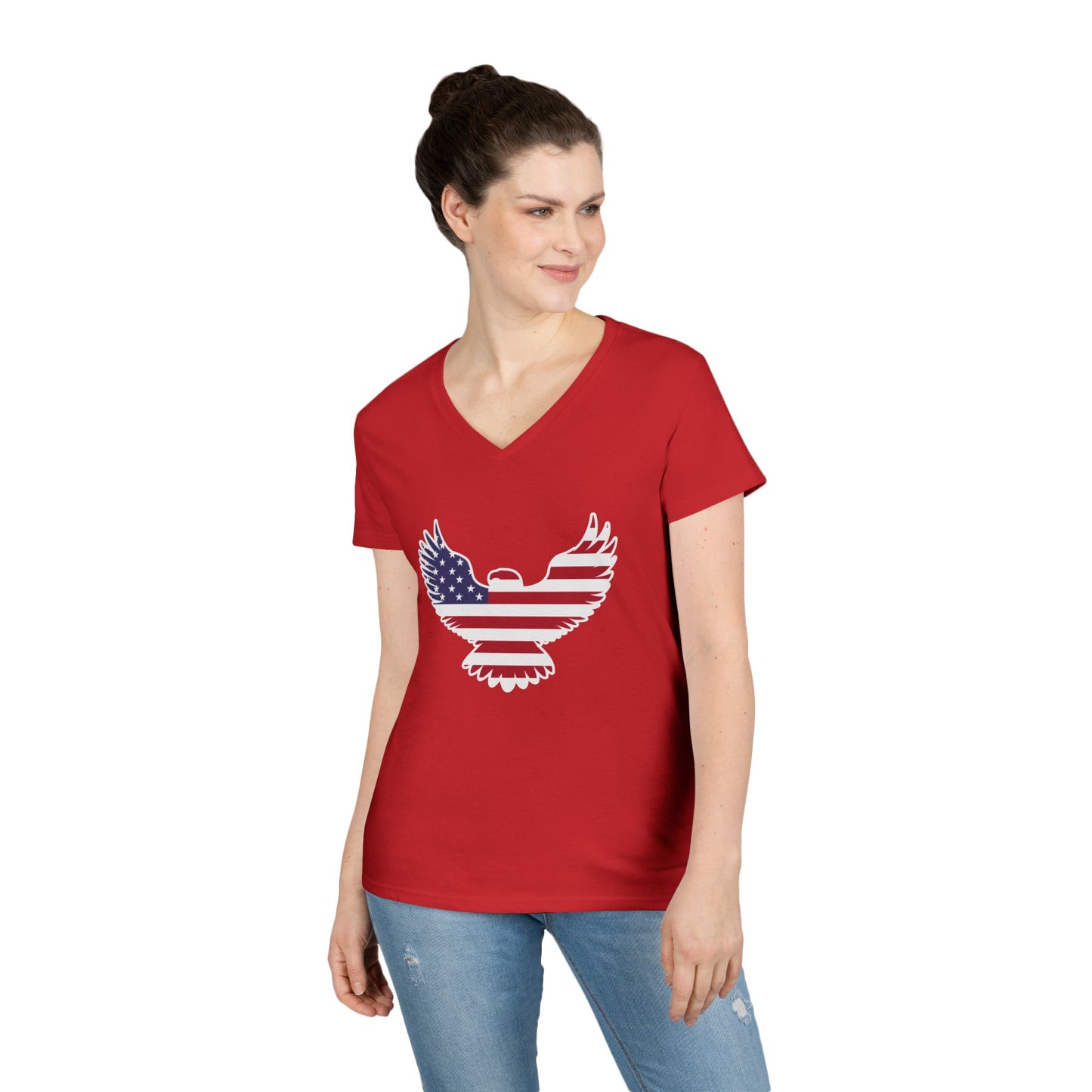 Support Your Country Tee WOMEN'S V-NECK