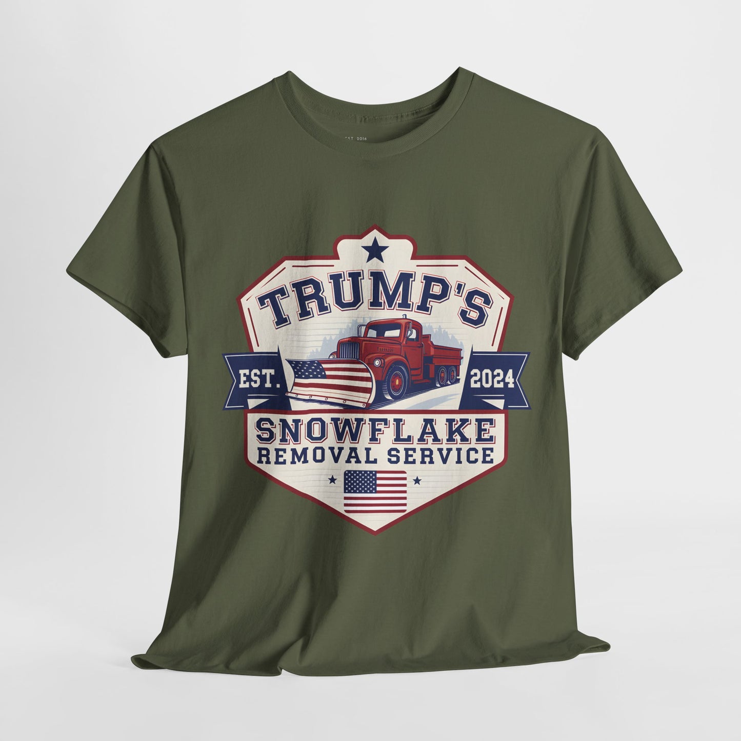 Snowflake Removal Badge Tee