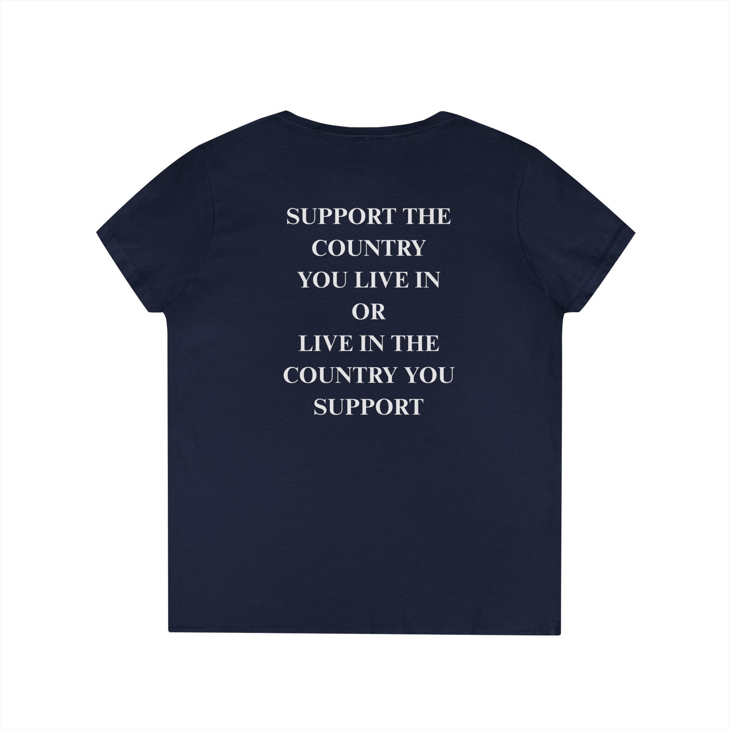 Support Your Country Tee WOMEN'S V-NECK