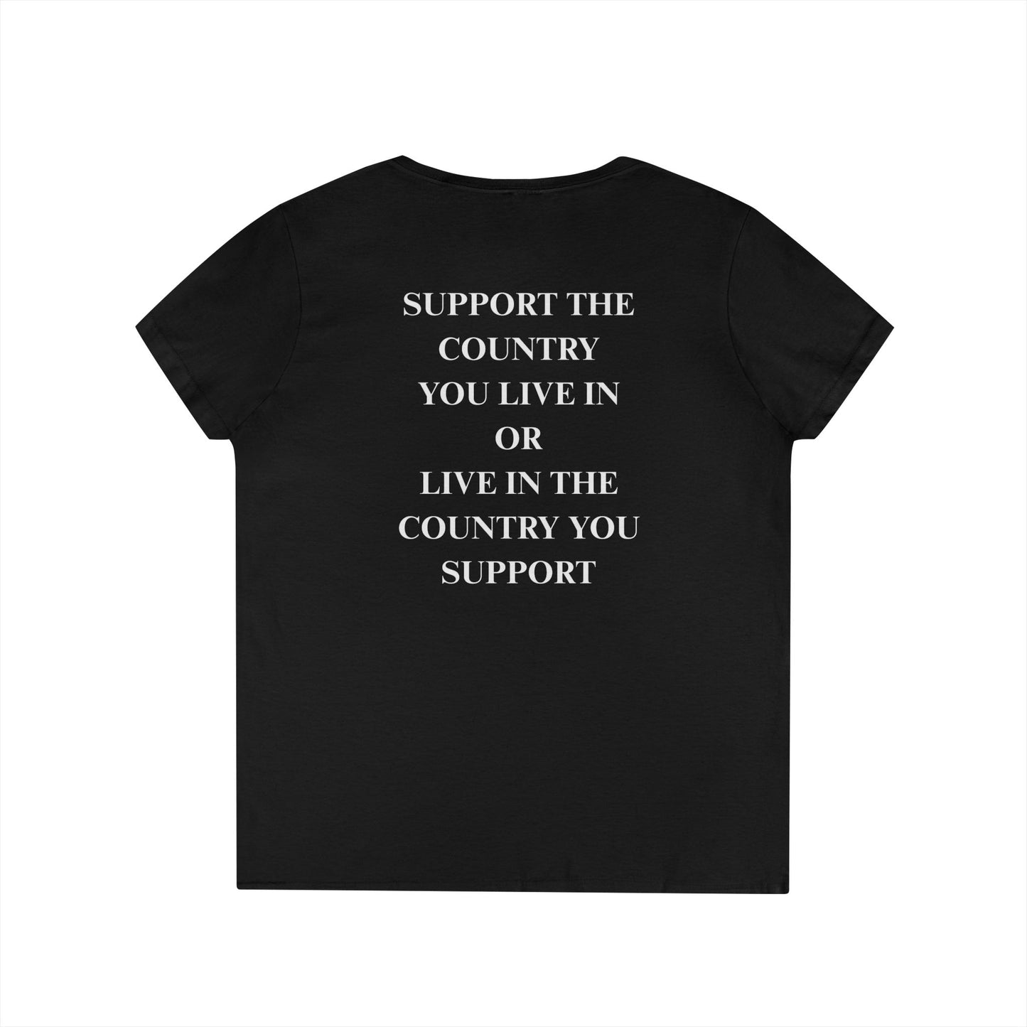 Support Your Country Tee WOMEN'S V-NECK