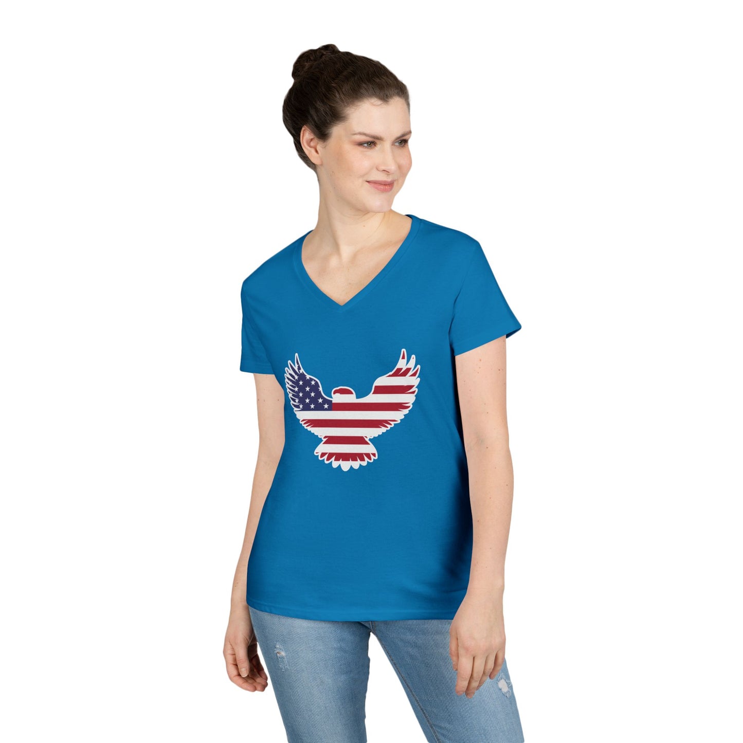 Support Your Country Tee WOMEN'S V-NECK