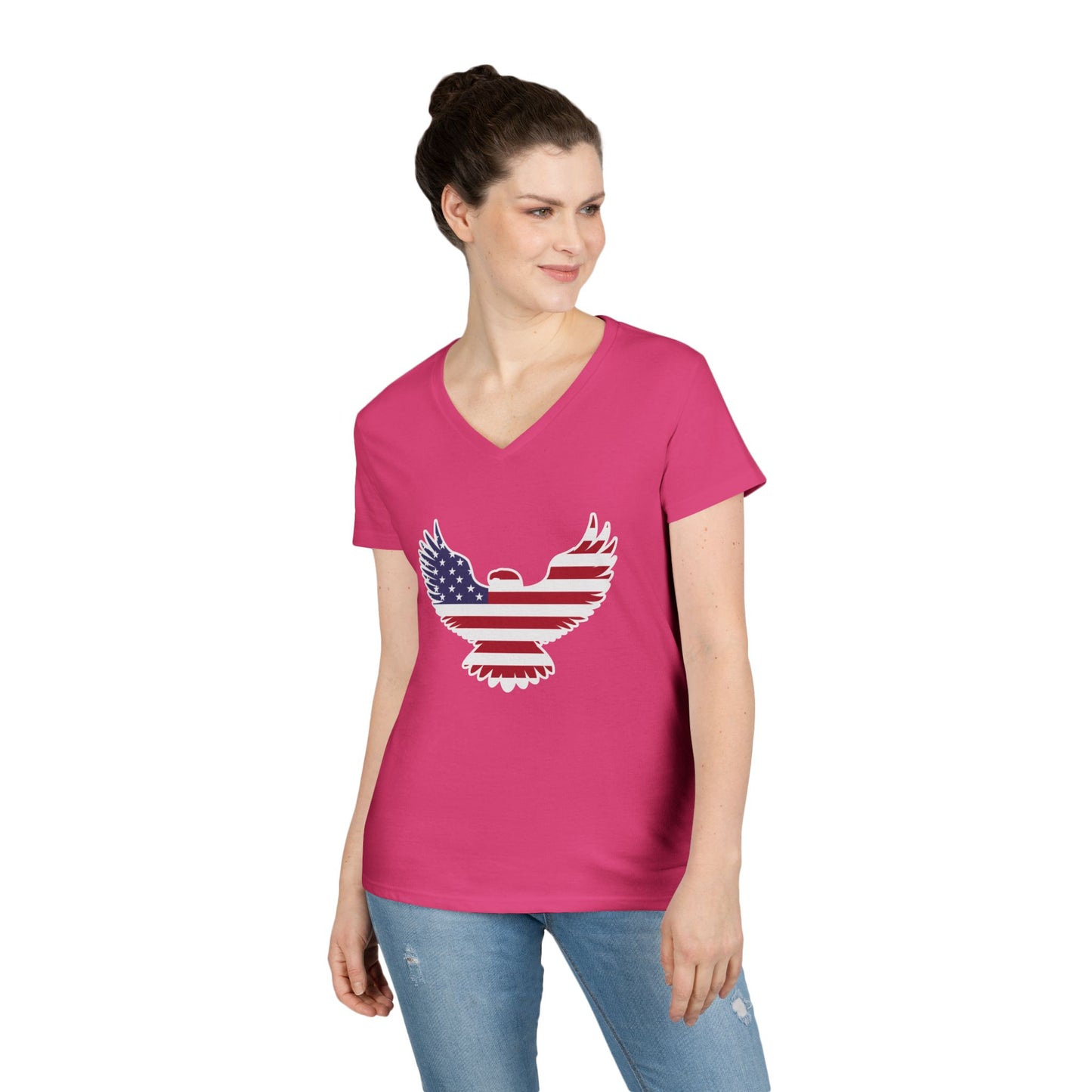 Support Your Country Tee WOMEN'S V-NECK