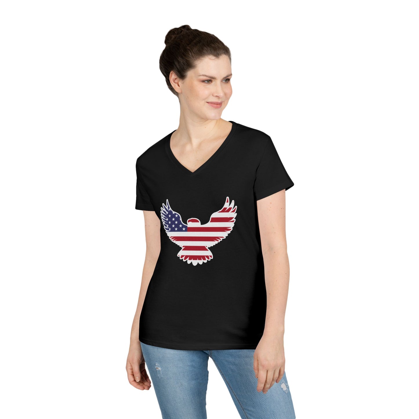 Support Your Country Tee WOMEN'S V-NECK