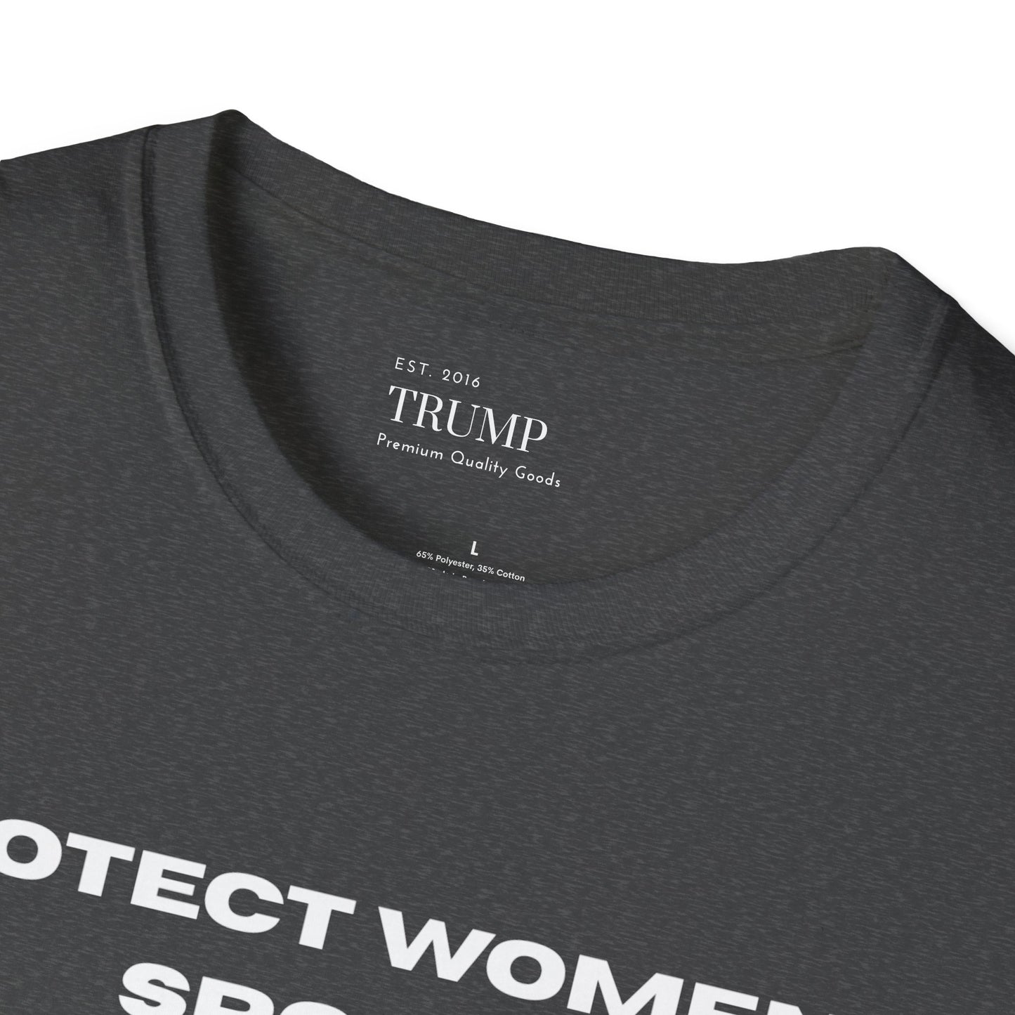 Protect Women's Sports SoftStyle T-Shirt - Fair Play, Real Competition