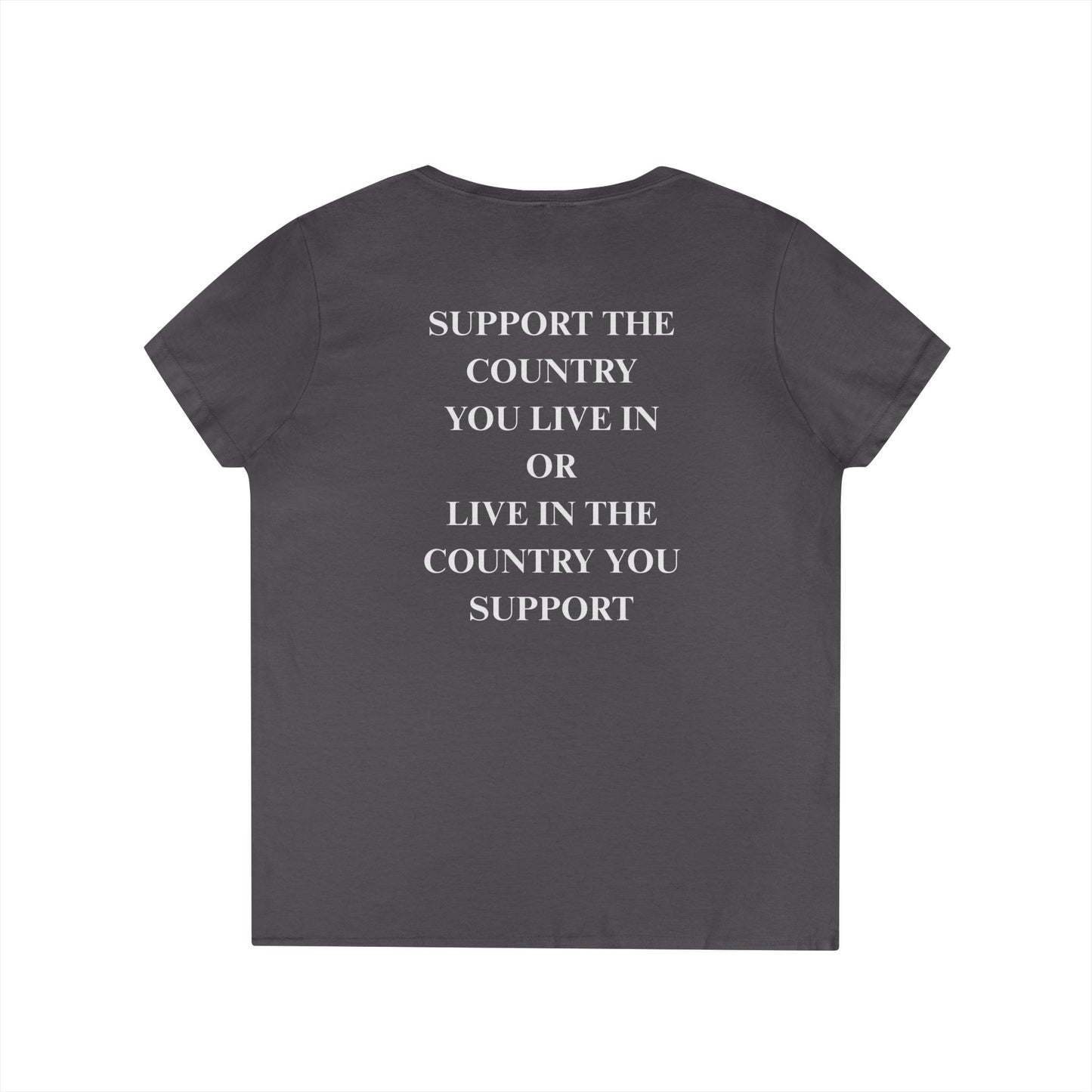 Support Your Country Tee WOMEN'S V-NECK