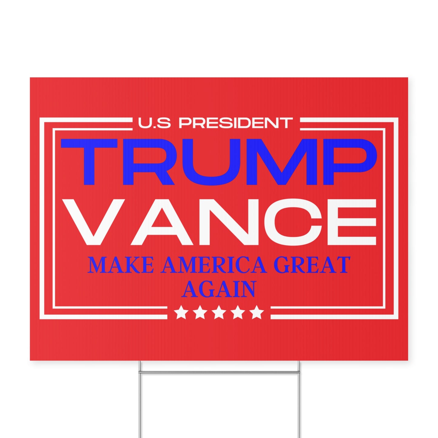 Trump/Vance Yard Sign
