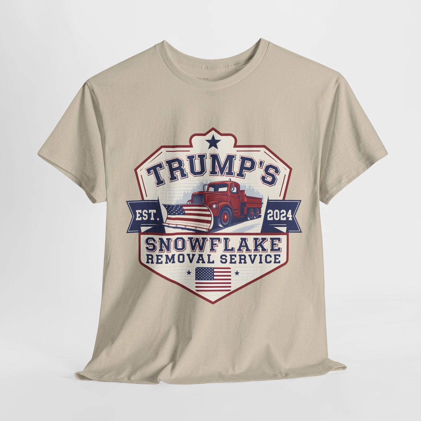Snowflake Removal Badge Tee
