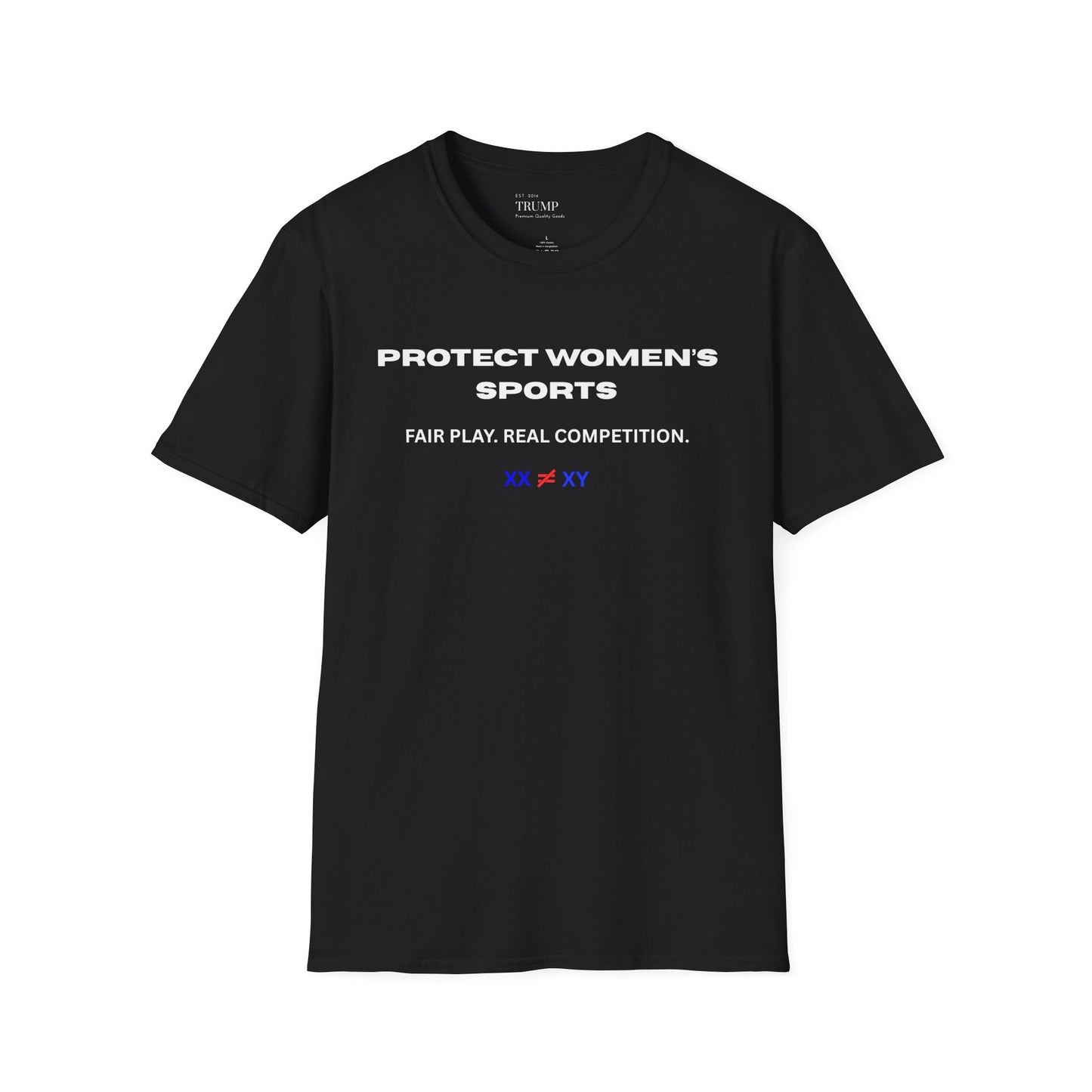 Protect Women's Sports SoftStyle T-Shirt - Fair Play, Real Competition