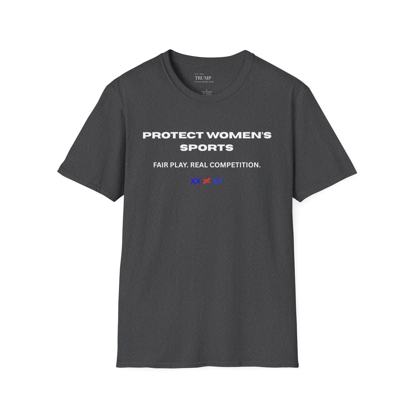 Protect Women's Sports SoftStyle T-Shirt - Fair Play, Real Competition