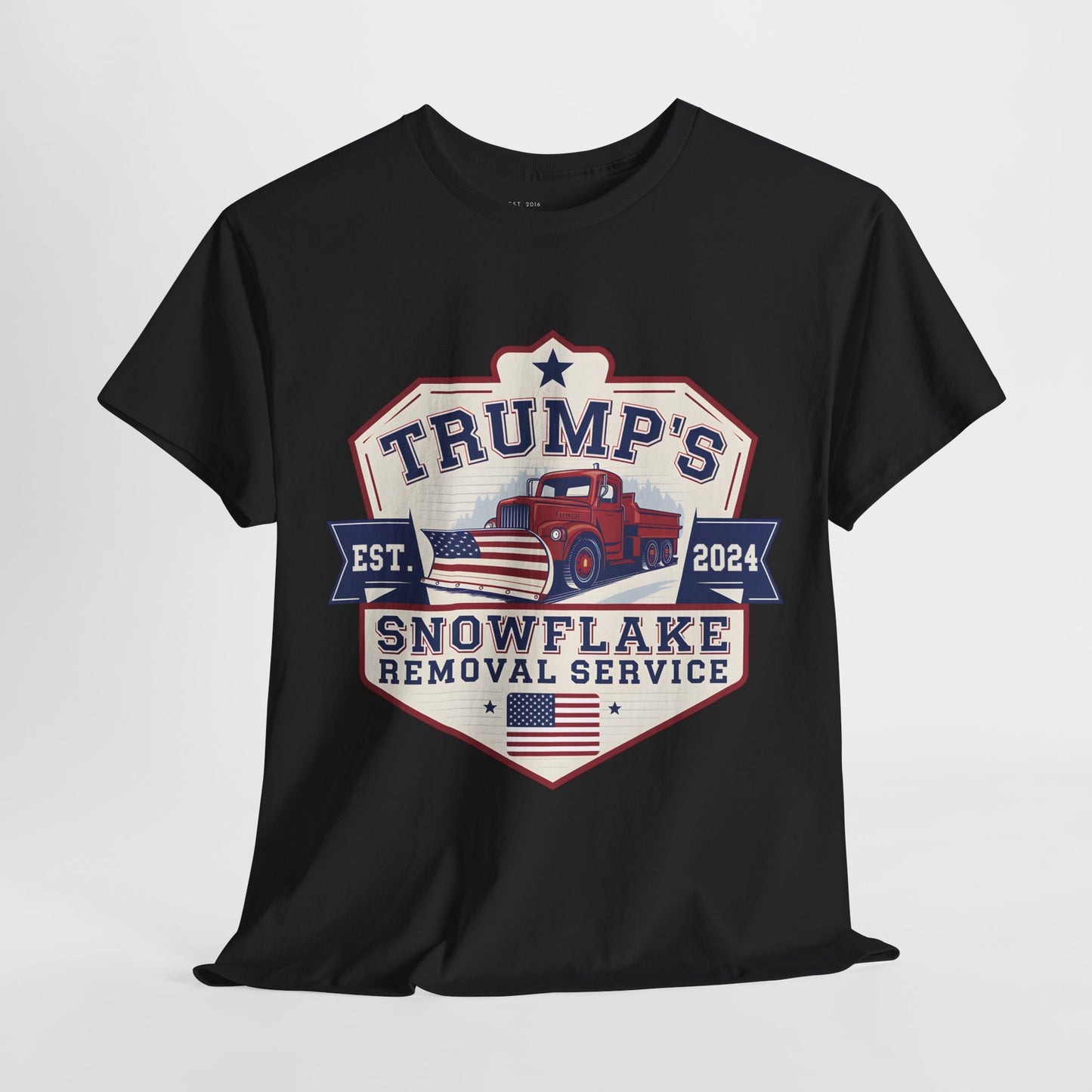 Snowflake Removal Badge Tee